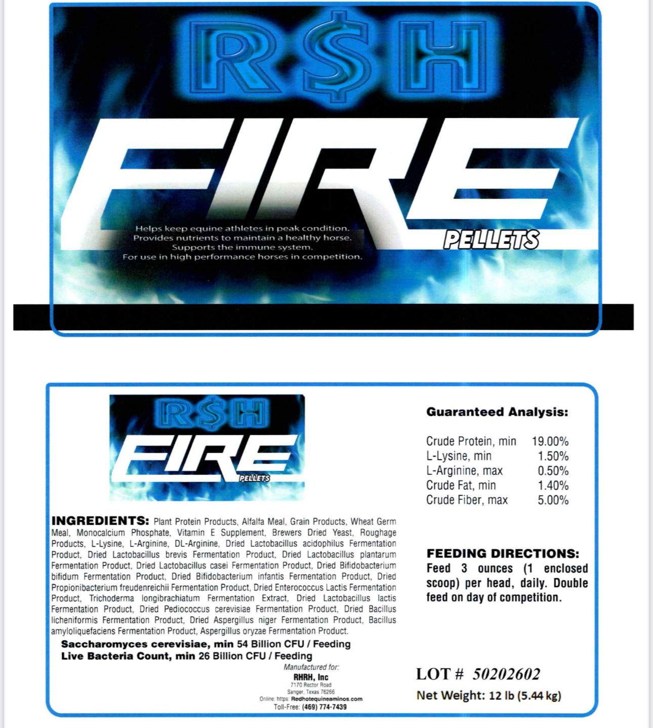 Fire Daily Formula (Pellets)