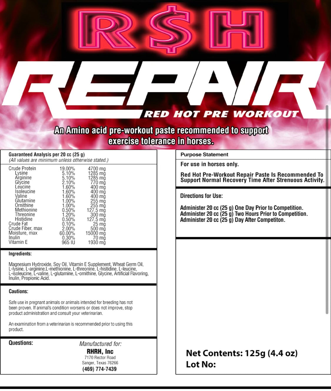 RHEA 3 pack- Fire, Focus, Repair