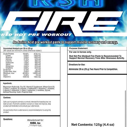Fire Daily Formula & Paste