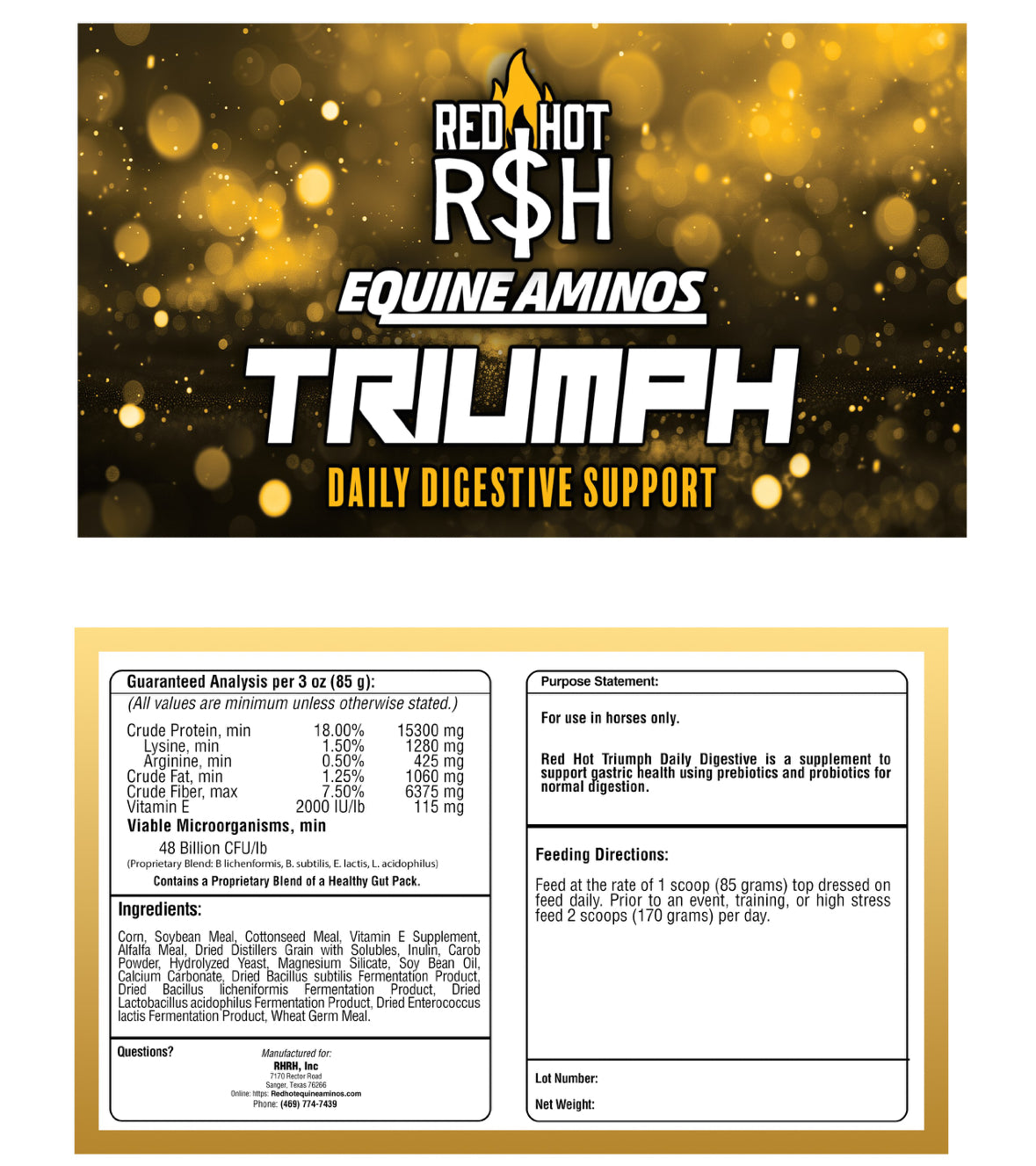 Triumph Digestive Support Daily Pellets