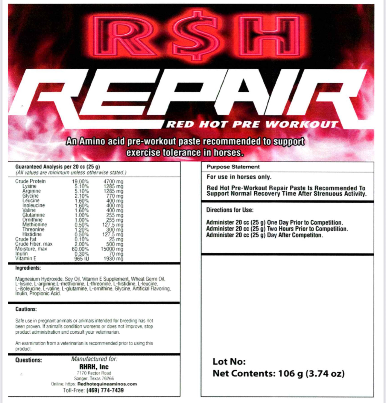 RHEA 3 pack- Fire, Focus, Repair